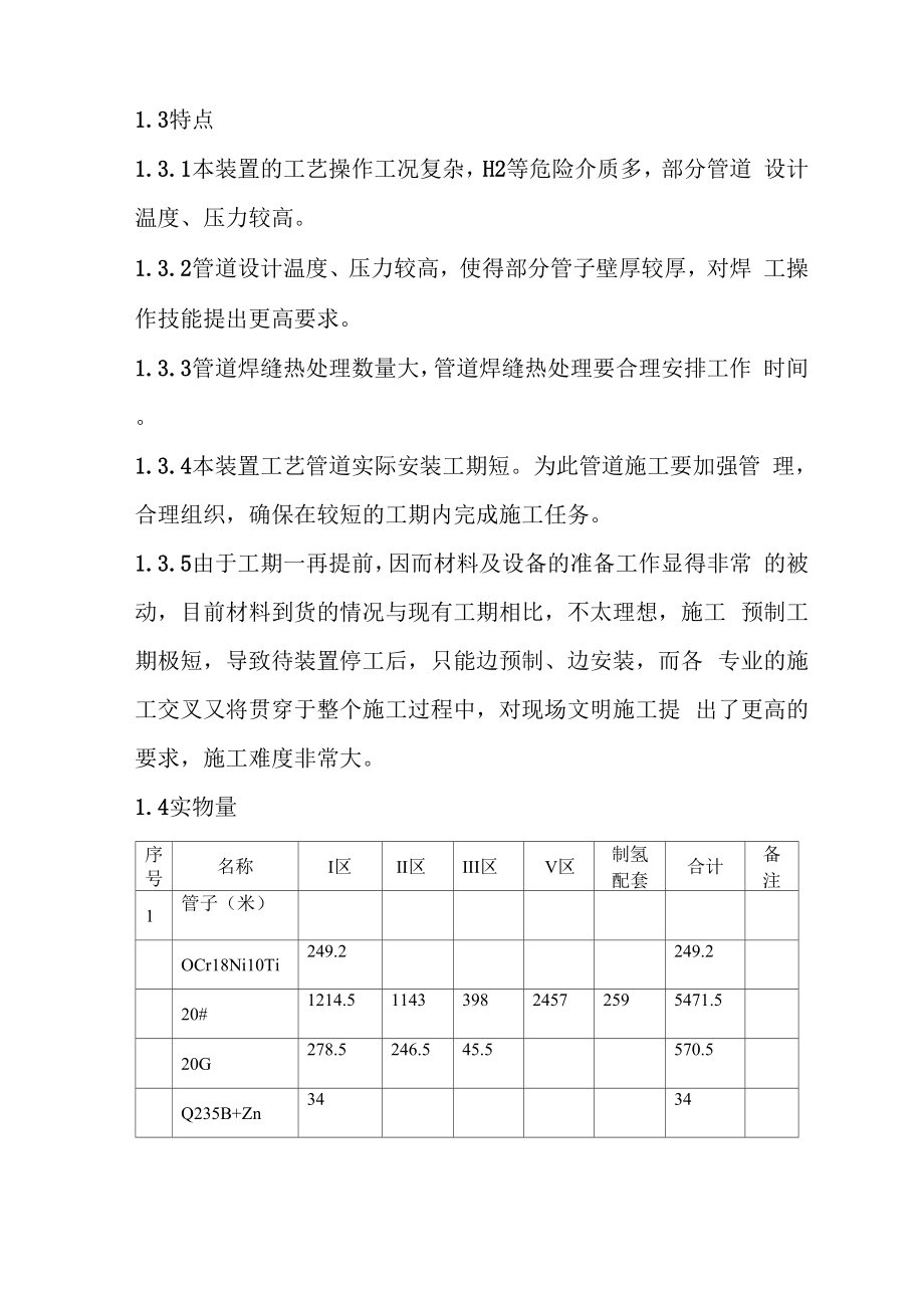 加氢装置工艺管道施工方案.docx_第2页