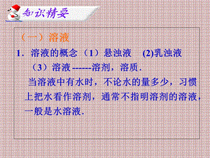 初中化学《溶液》课件.ppt