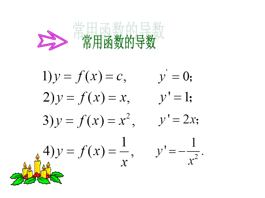 导数公式导数运算法则.ppt_第3页