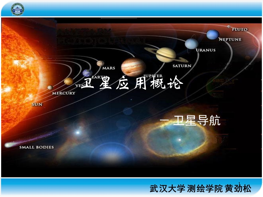 卫星应用概论导航卫星.ppt_第1页