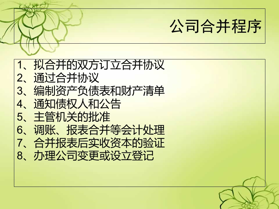 公司合并分立课件.ppt_第3页