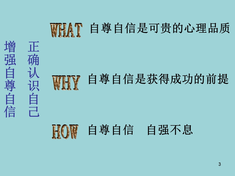 初中班会自尊自信是可贵的心理品质.ppt_第3页