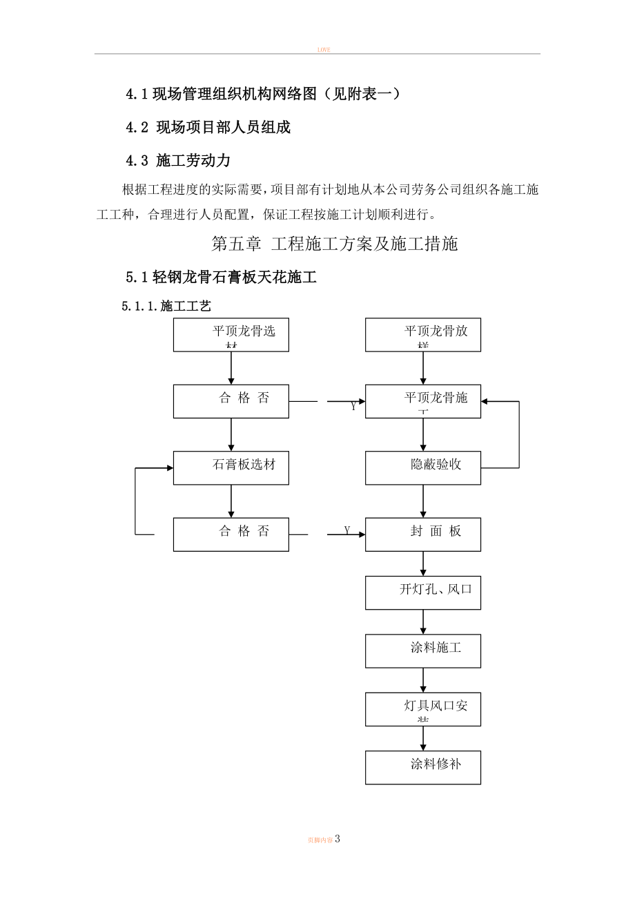 室内装饰装修工程施工组织设计方案(同名23475).doc_第3页