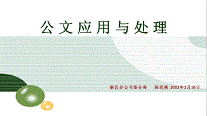 公文应用与处理.ppt