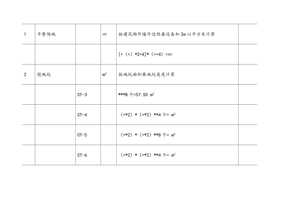 宿舍楼工程量计算.doc_第2页