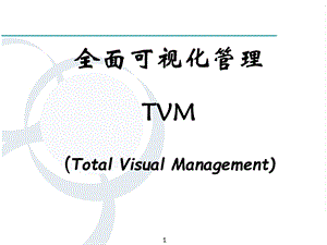 公司目视化管理手册.ppt