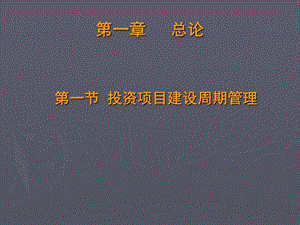 公司投资项目管理及案例分析-.ppt