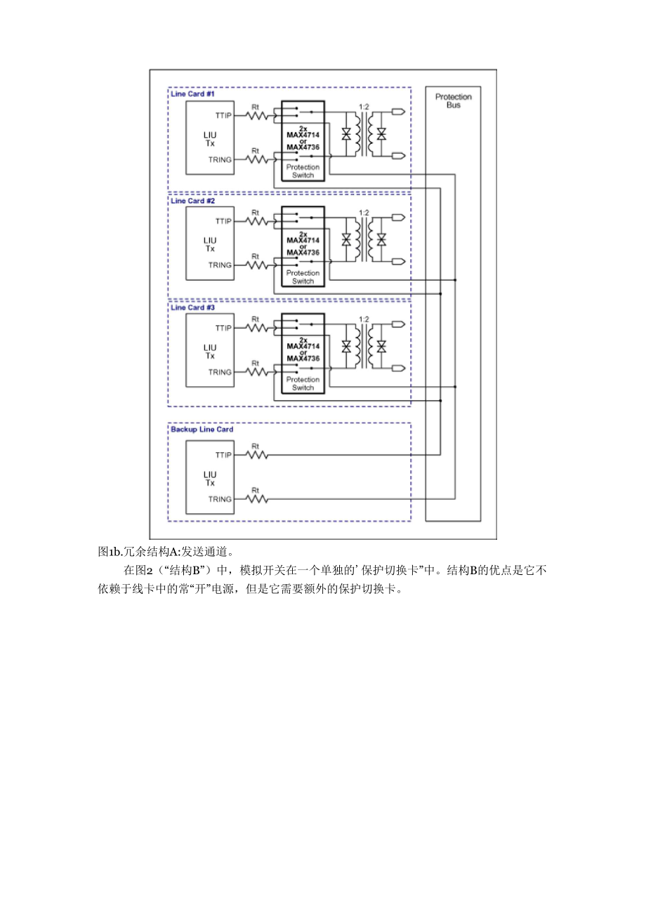 利用模拟开关实现T1、E1、J1的N+1冗余.docx_第3页