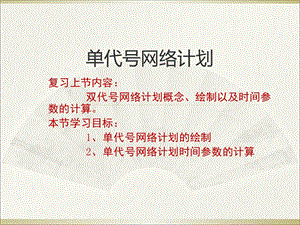 单代号网络计划.ppt