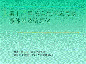 安全生产应急救援体系及信息化.ppt