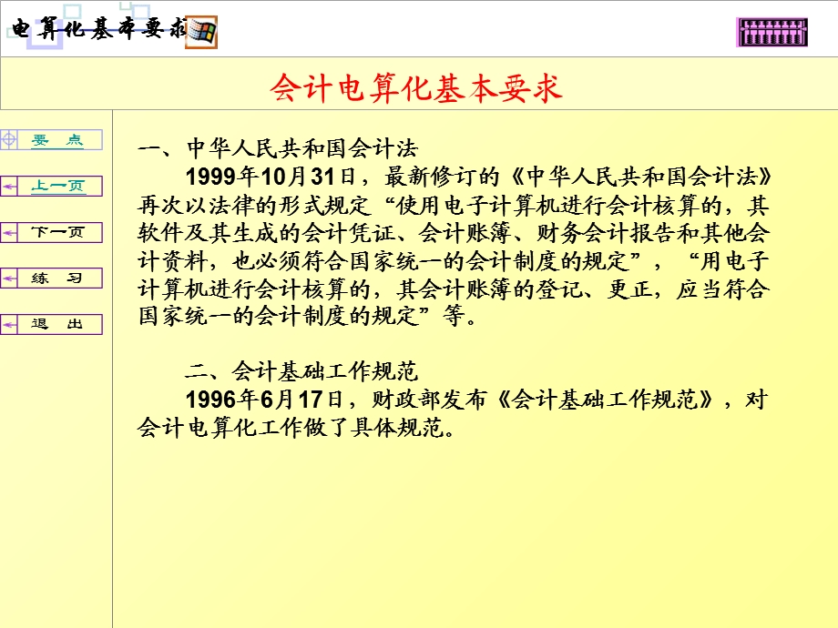 初级会计电算化-4基本要求.ppt_第2页
