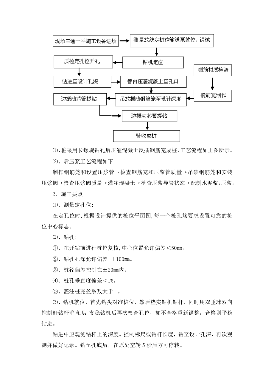 [优质文档]长螺旋钻孔压灌桩(桩侧注浆)施工专项方案.doc_第3页