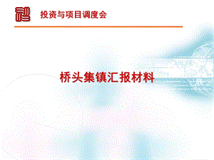 投资与项目会议PPT模版.ppt