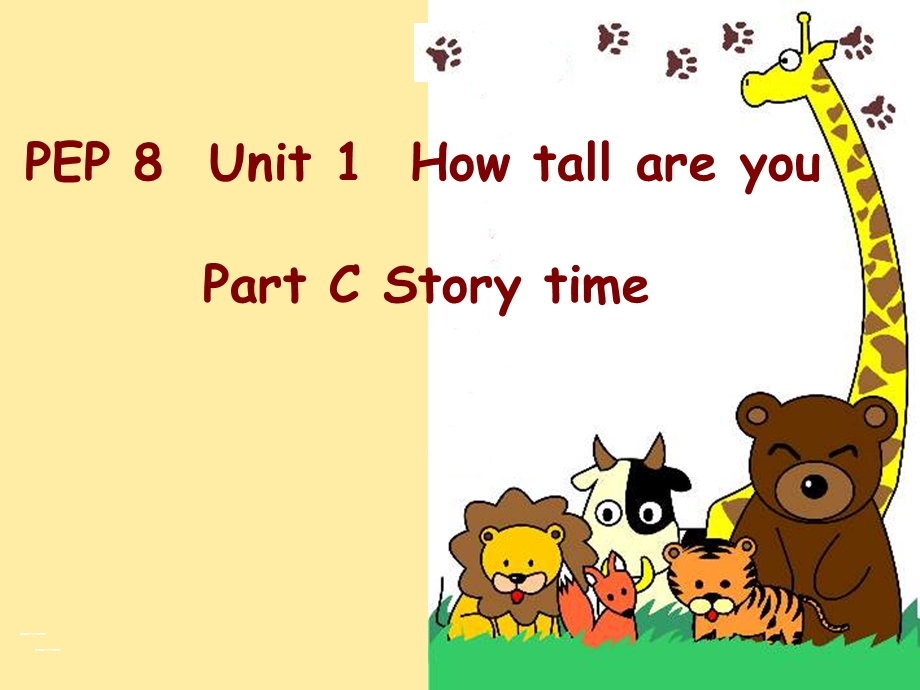 六年级英语下册Unit1Cstorytime.ppt_第1页