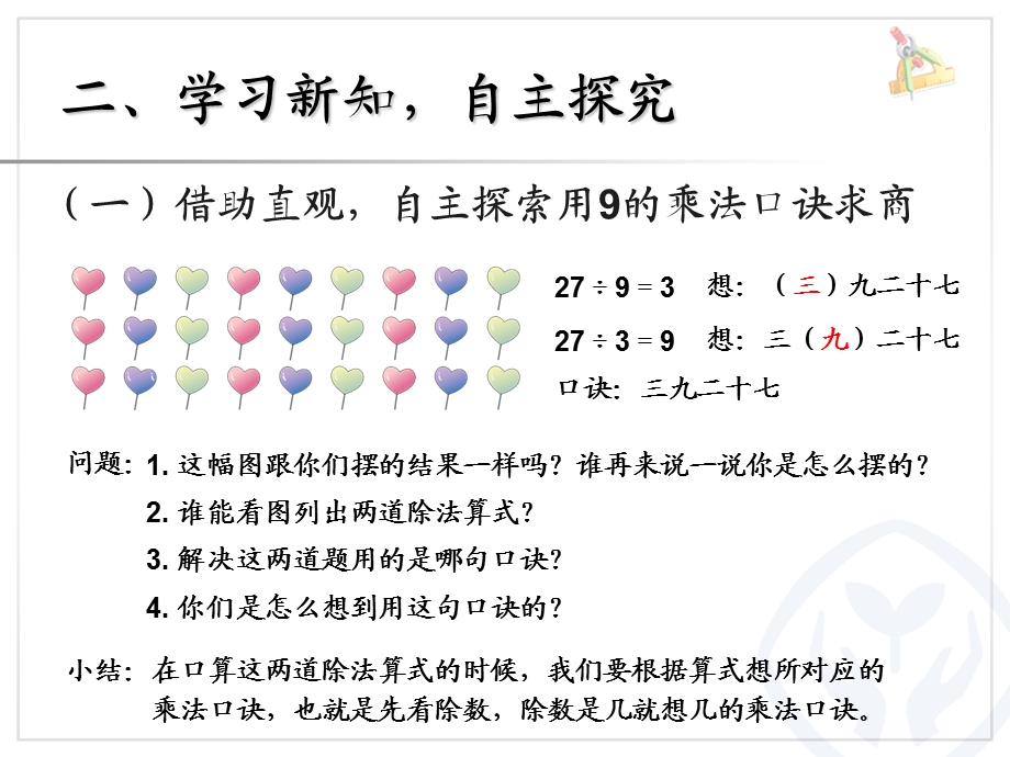 用9的乘法口诀求商 (5).ppt_第3页