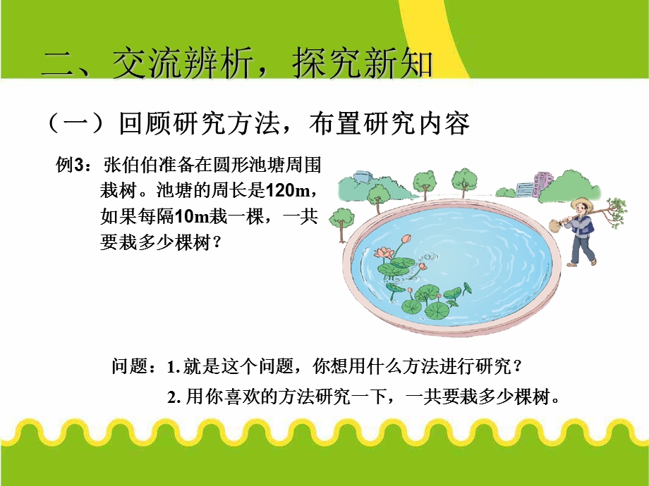 植树问题例3（封闭图形）课件.ppt_第3页