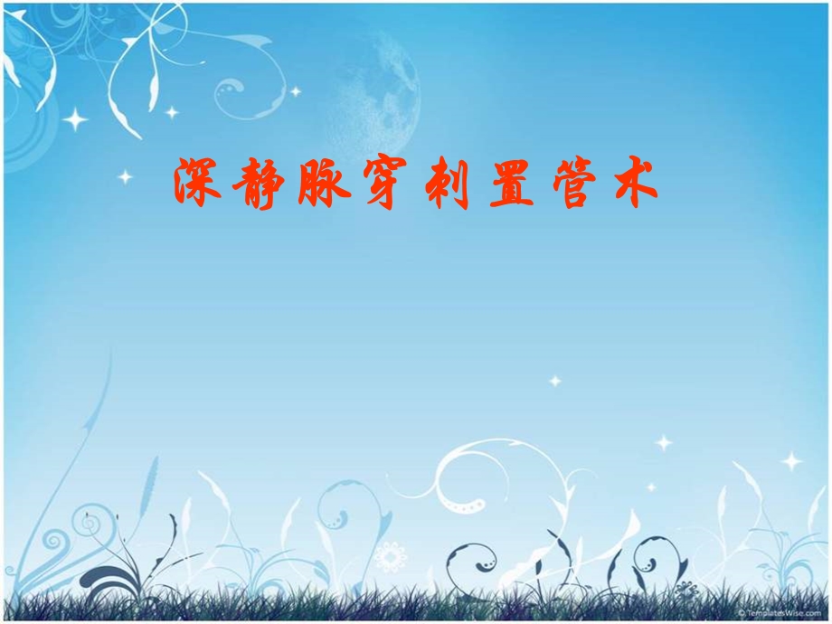 深静脉穿刺置管.ppt_第1页