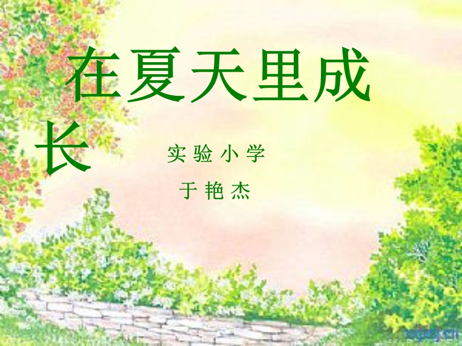 在夏天里成长 (6).ppt_第1页