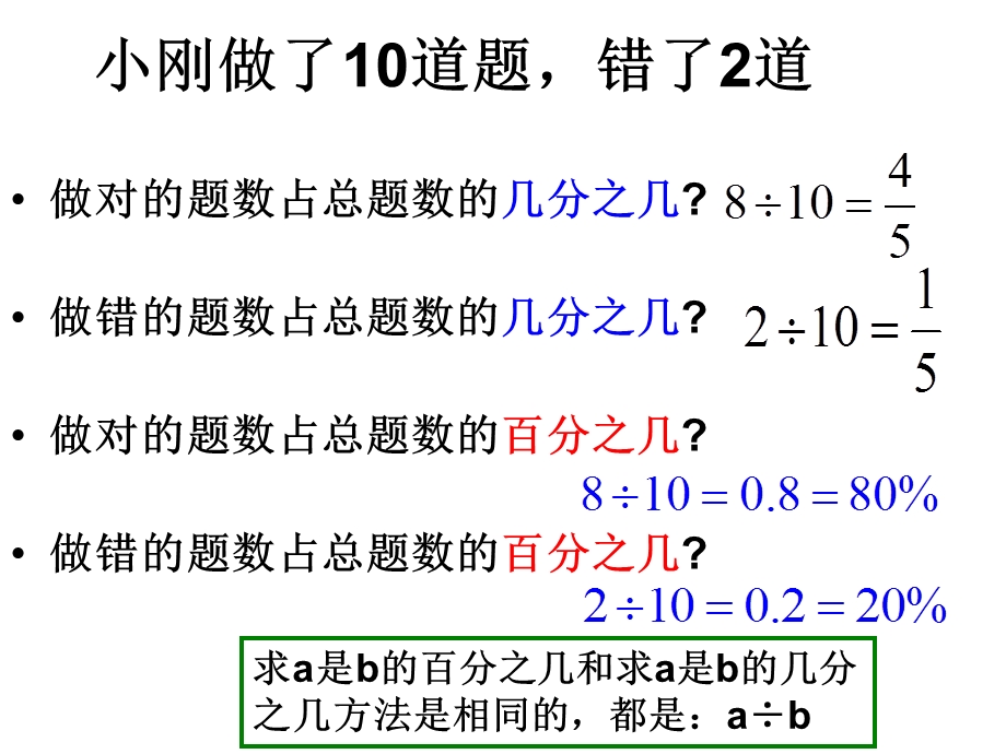 人教版六年级数学上册第五单元第4课时_用百分数解决问题(例1).ppt_第1页