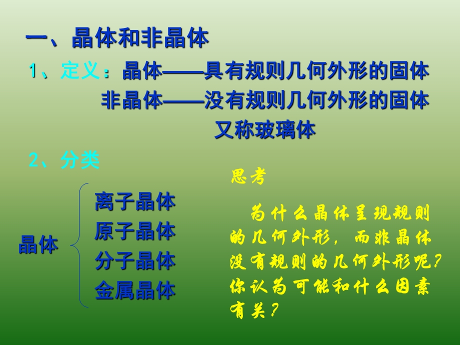 化学：3[1]1《晶体的常识》课件2(新人教版选修3).ppt_第3页