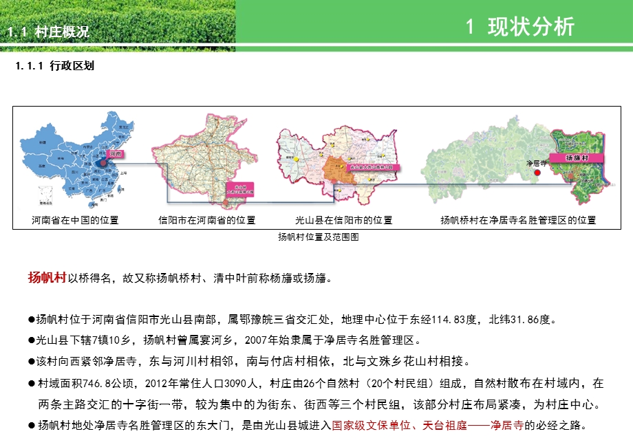 河南省信阳市扬帆村旅游景观规划设计汇报.ppt_第3页