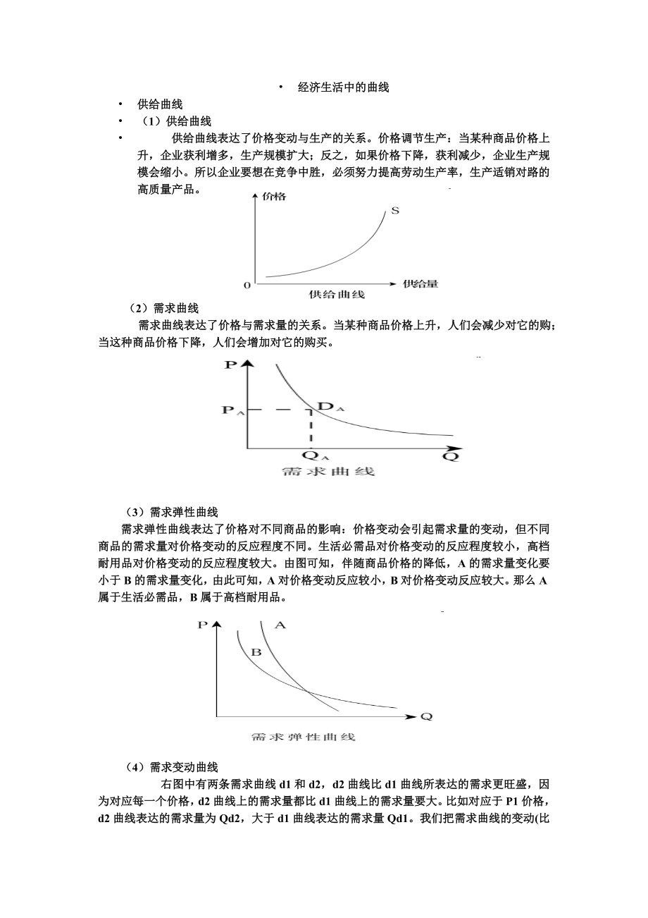 经济生活中的曲线.doc_第1页