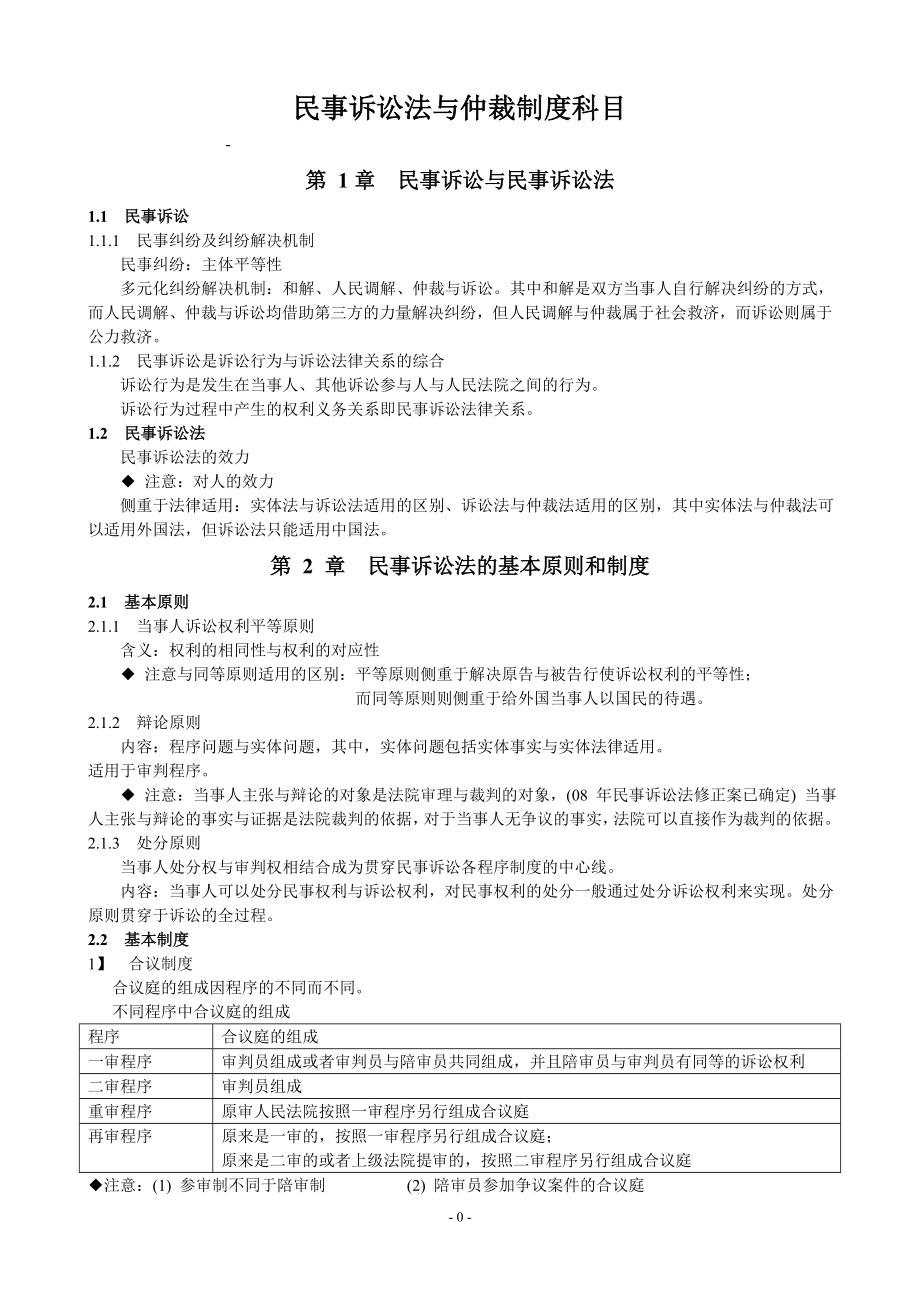 [司法考试]09海天强化班民诉杨秀清讲义.doc_第1页