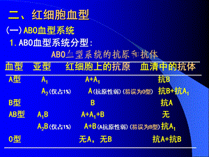 第四节血型与输血原则bloodgroupbloodtransfusion一文档资料.ppt