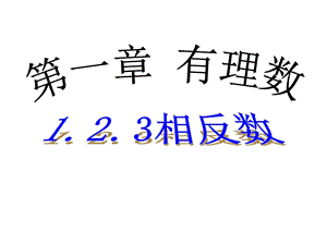 （人教新课标七年级上）数学：12有理数课件.ppt