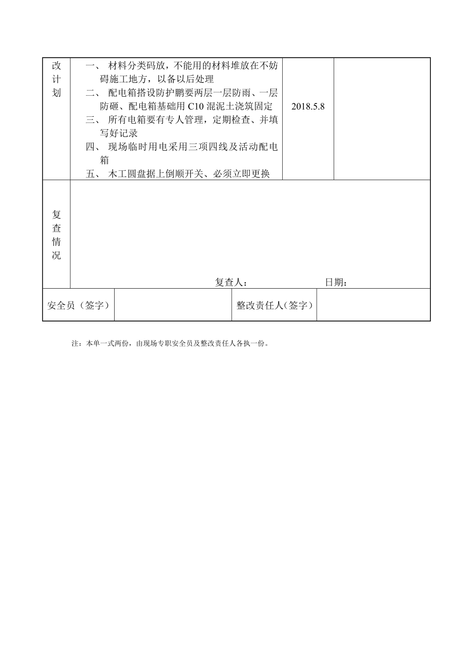 安全检查隐患整改单6.1.8..doc_第3页