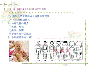 一章学前儿童生理解剖特点及卫生保健文档资料.ppt