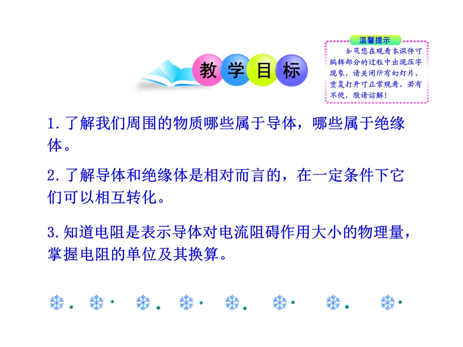 物理新课标多媒体教学课件：115探究——不同物质的导电性能（北师大版九年级全一册）.ppt_第2页