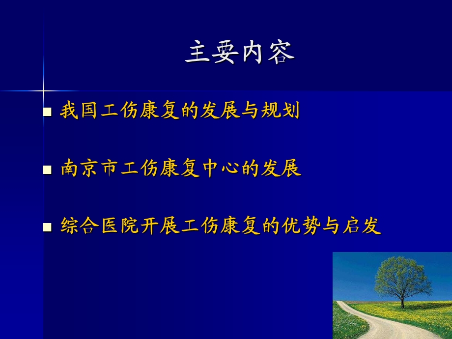 李雪萍综合医院工伤康复中心发展模式119文档资料.ppt_第1页