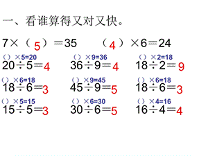 除法的初步认识练习题3 (8).ppt