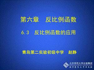 6.3反比例函数的应用[精选文档].ppt