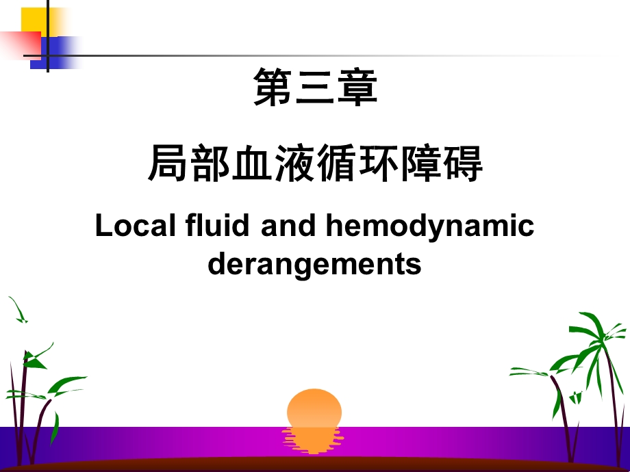 三章血液循环障碍ppt课件文档资料.ppt_第1页