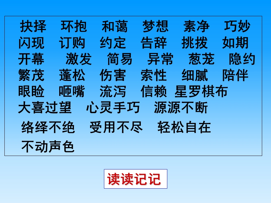 语文第九册第四单元学习园地（文昌小学刘少萍）.ppt_第2页