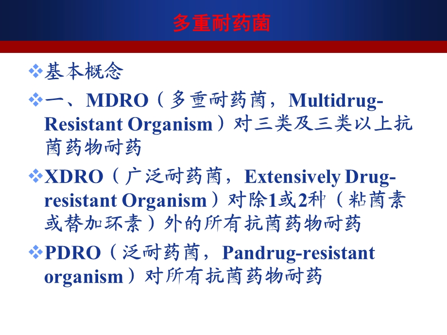 多重耐药菌医院感染管理文档资料.ppt_第2页