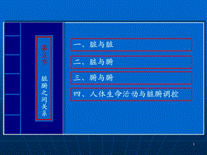 中医学基础10藏象学说脏腑之间的关系精选文档.ppt