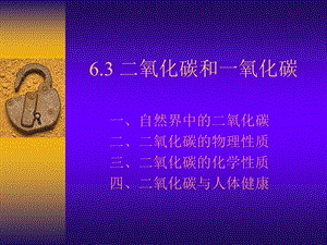 6.3二氧化碳和一氧化碳 [精选文档].ppt