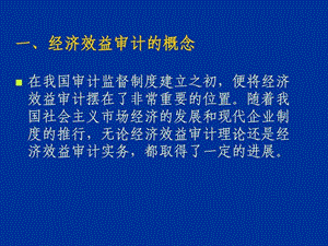 浅谈企业经济效益审计.ppt