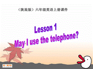 (陕旅版)六年级英语上册课件_Lesson_1(1).ppt