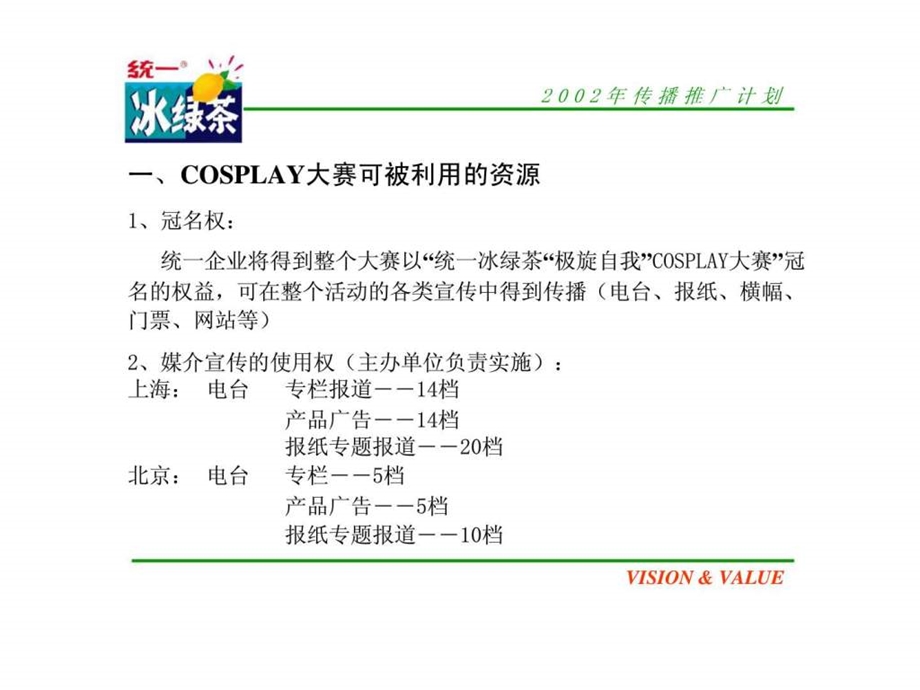 统一冰绿茶2002年活动推广计划.ppt_第2页