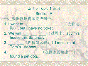 Unit5Topic1练习题.ppt