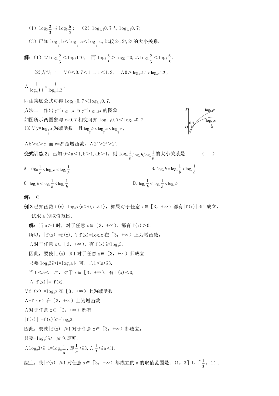 对数函数知识点及典型例题讲解..doc_第3页