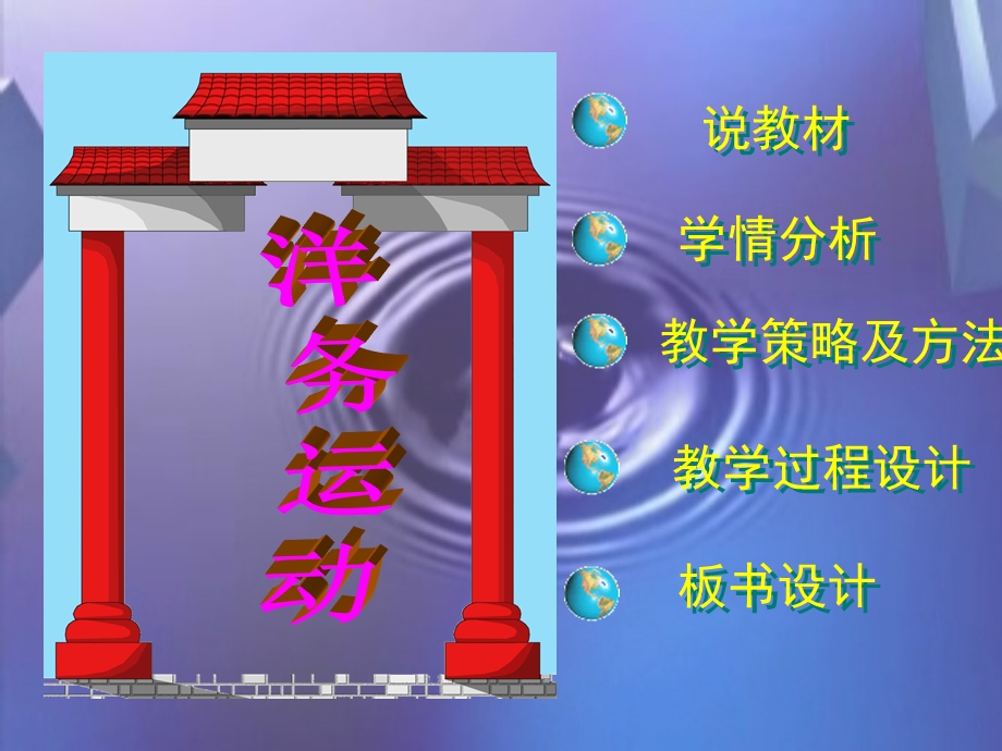 洋务运动说课课件.ppt_第1页