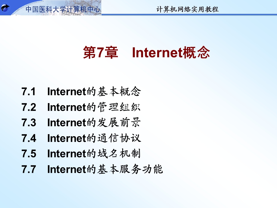 第7章Internet概念精品PPT课件.ppt_第1页