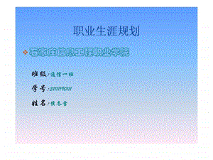 我的职业生涯规划.PPT.ppt.ppt