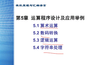 运算程序设计及应用举例.ppt