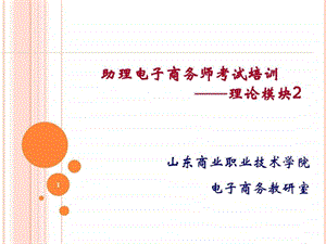 助理电子商务师电子商务基础.ppt